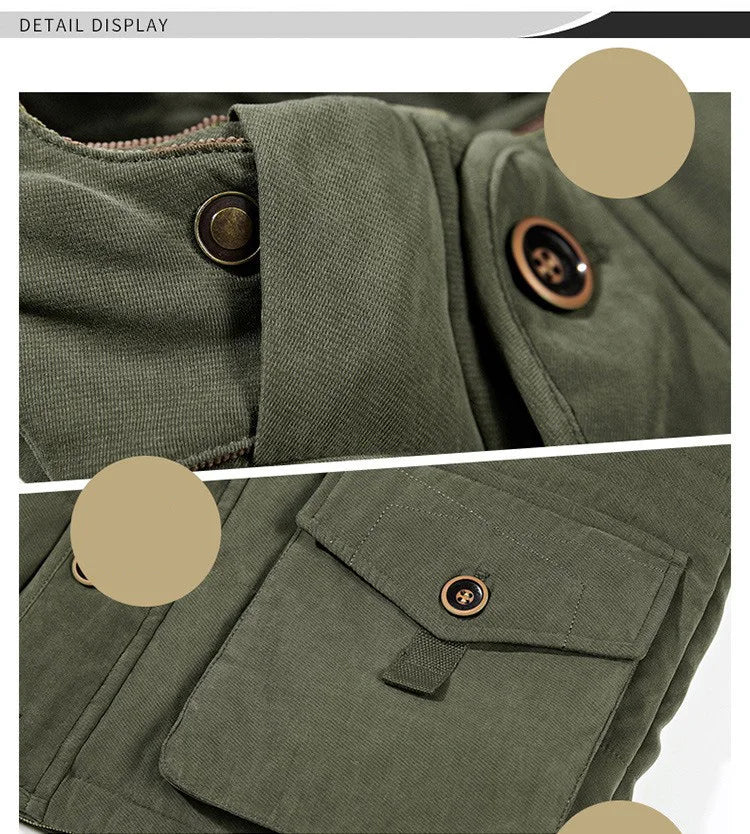 Julian Winter Parka | Long Cotton Winter Coat