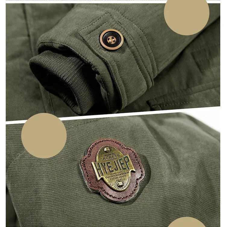 Julian Winter Parka | Long Cotton Winter Coat