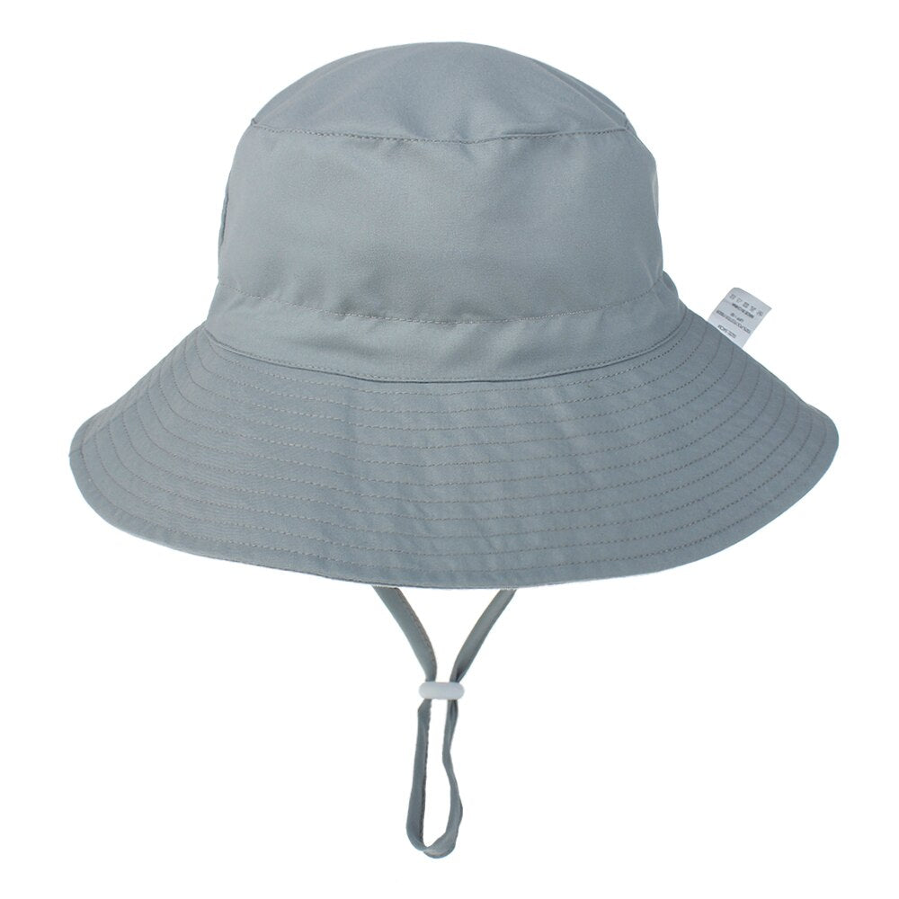 Kids' Adjustable Sun Hat - UV Protection, Breathable & Cute Designs