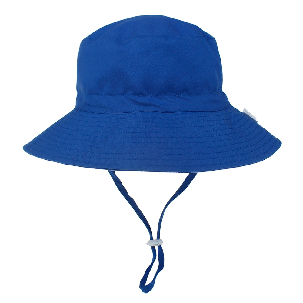 Kids' Adjustable Sun Hat - UV Protection, Breathable & Cute Designs