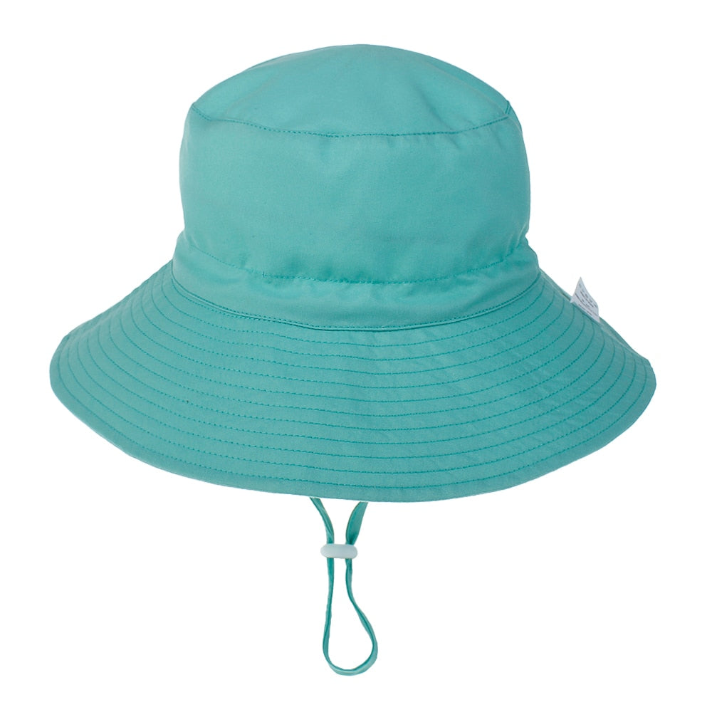 Kids' Adjustable Sun Hat - UV Protection, Breathable & Cute Designs