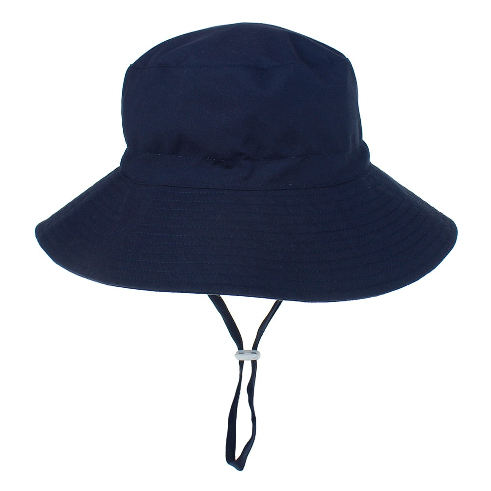 Kids' Adjustable Sun Hat - UV Protection, Breathable & Cute Designs