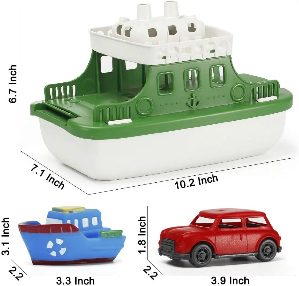 Kids' Bath Water Toy Set - Boats & Cars