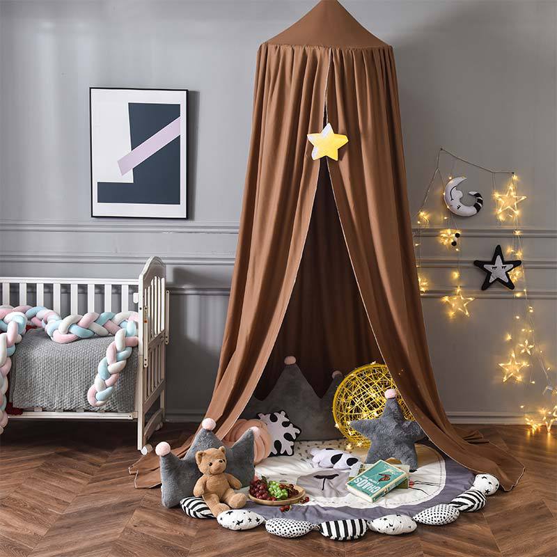 Kids Bed Canopy Tent - Breathable Fabric - Play Tent for Nursery - Magical Theme - Image 11