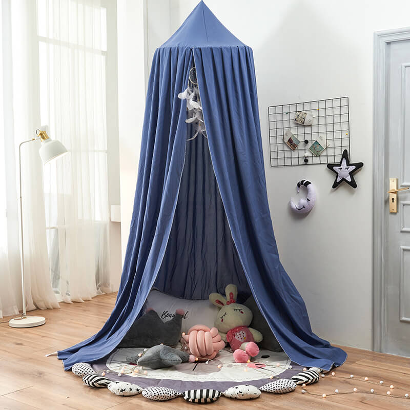 Kids Bed Canopy Tent - Breathable Fabric - Play Tent for Nursery - Magical Theme - Image 17