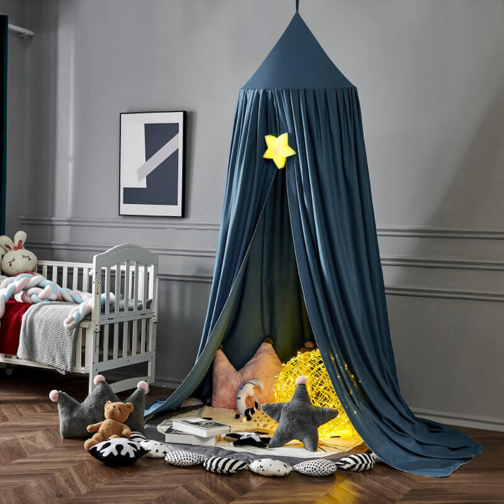 Kids Bed Canopy Tent - Breathable Fabric - Play Tent for Nursery - Magical Theme - Image 18