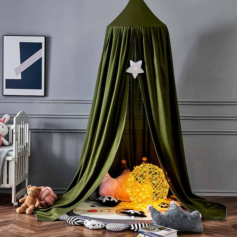 Kids Bed Canopy Tent - Breathable Fabric - Play Tent for Nursery - Magical Theme - Image 19
