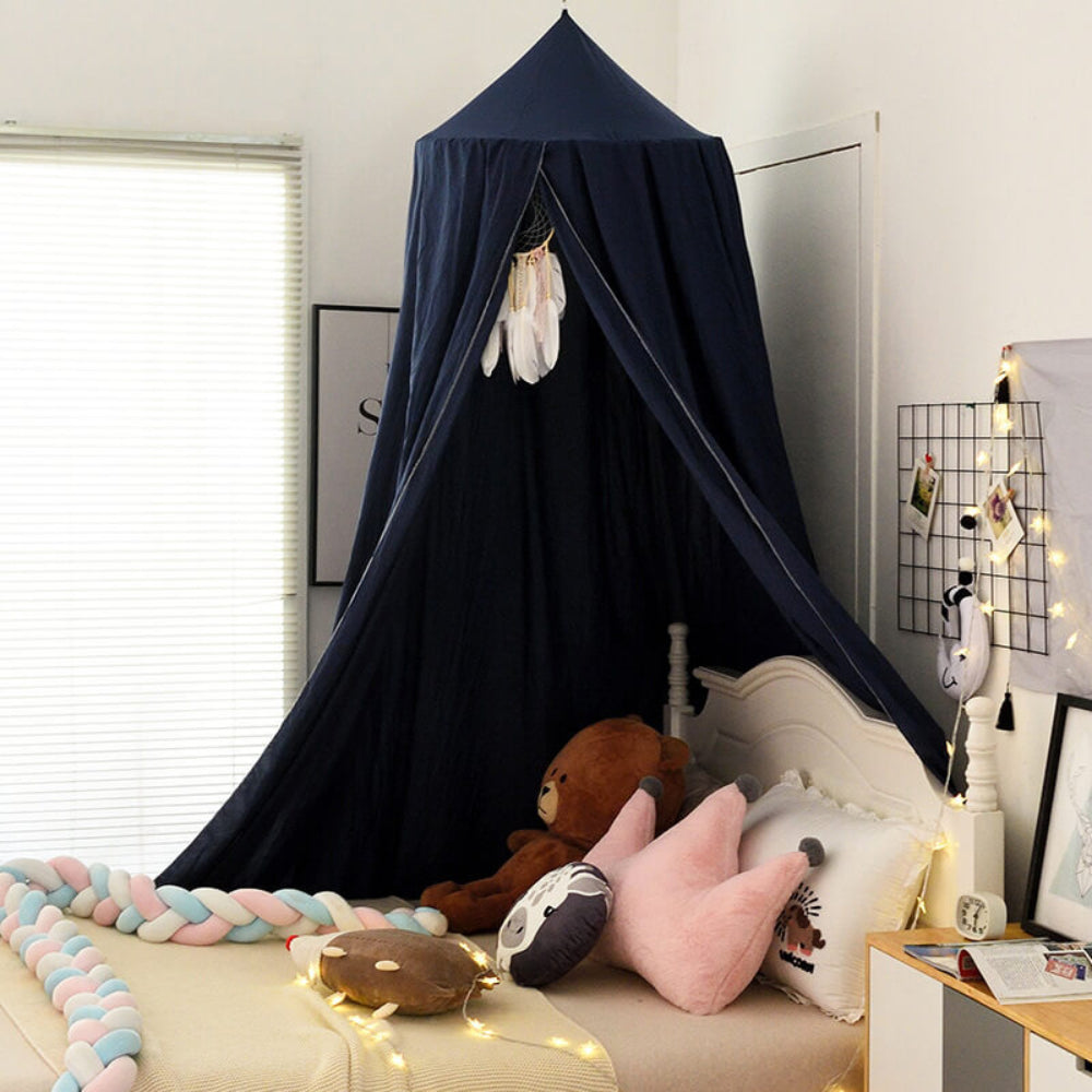 Kids Bed Canopy Tent - Breathable Fabric - Play Tent for Nursery - Magical Theme - Image 6