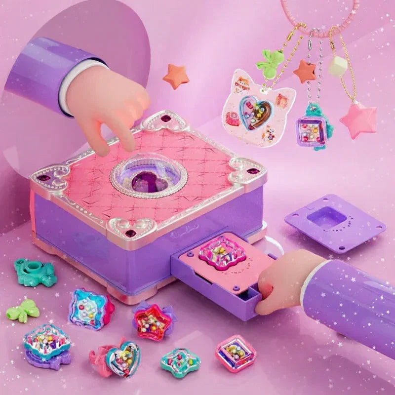 Kids DIY 3D Stickers & Jewelry Craft Kit