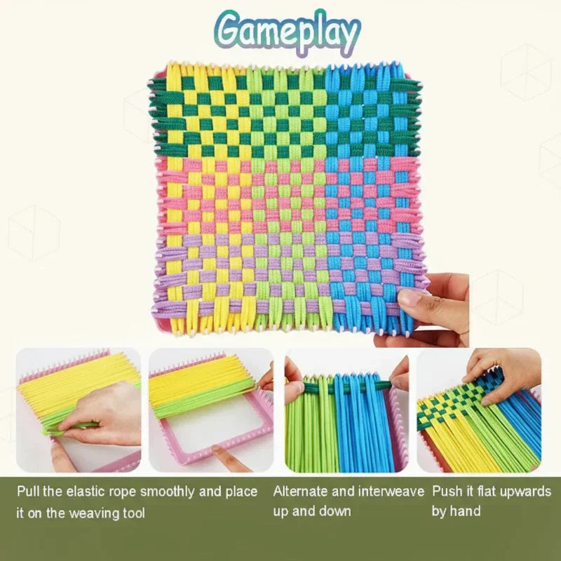 Kids' DIY Creative Weaving & Loom Kit