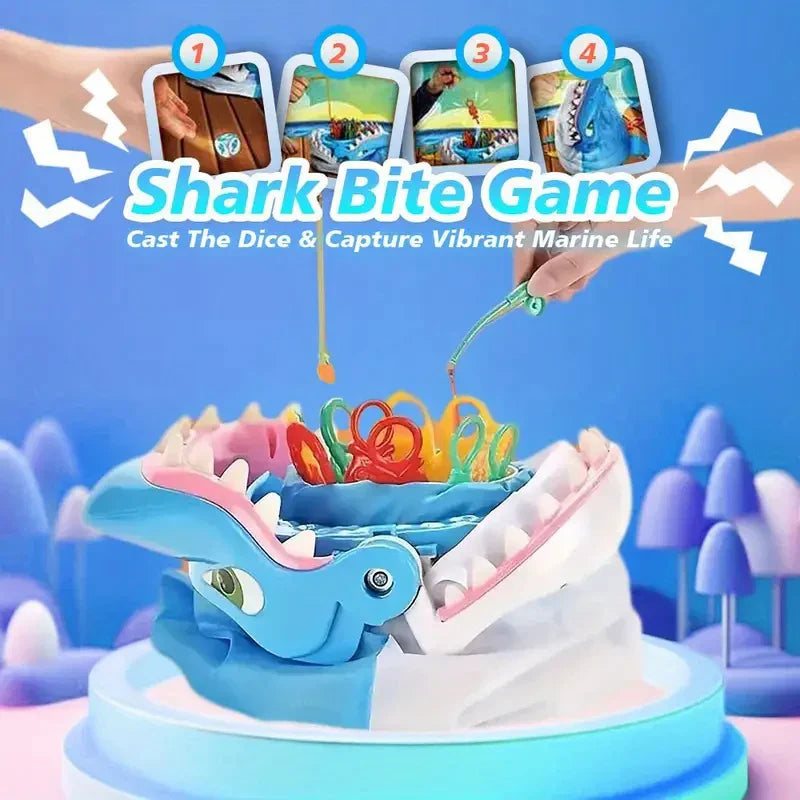 Kids' Educational Shark Attack Family Board Game