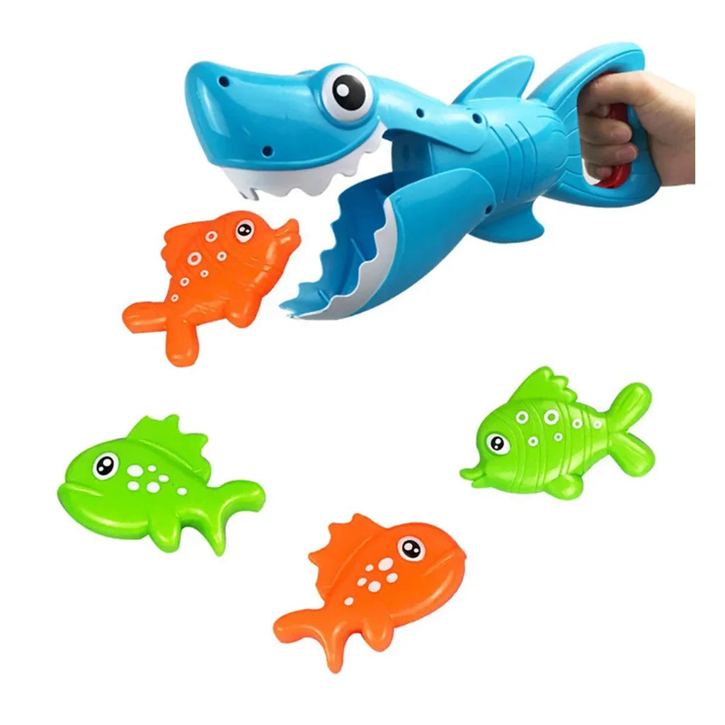 Kids' Educational Shark Grabber Bath Toy