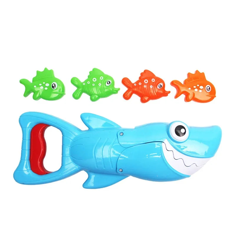 Kids' Educational Shark Grabber Bath Toy