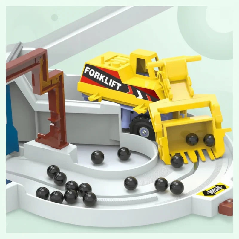 Kids' Electric Construction & Race Track Set