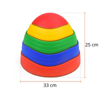 Kids' Indoor & Outdoor Balance Stepping Stones Set