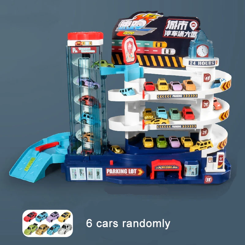 Kids' Interactive Car Play Track Set