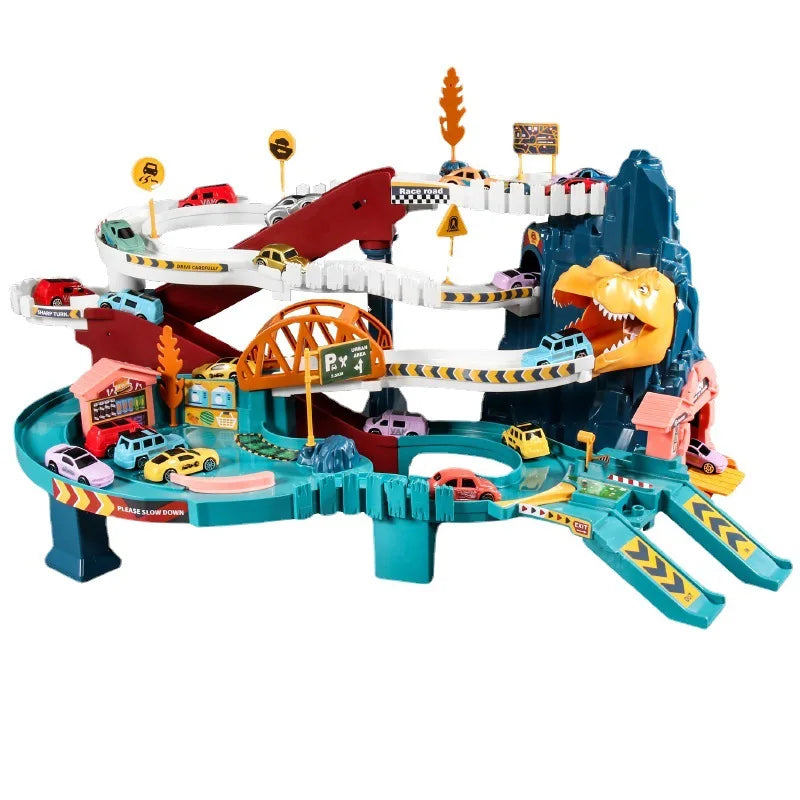 Kids' Interactive Car Play Track Set