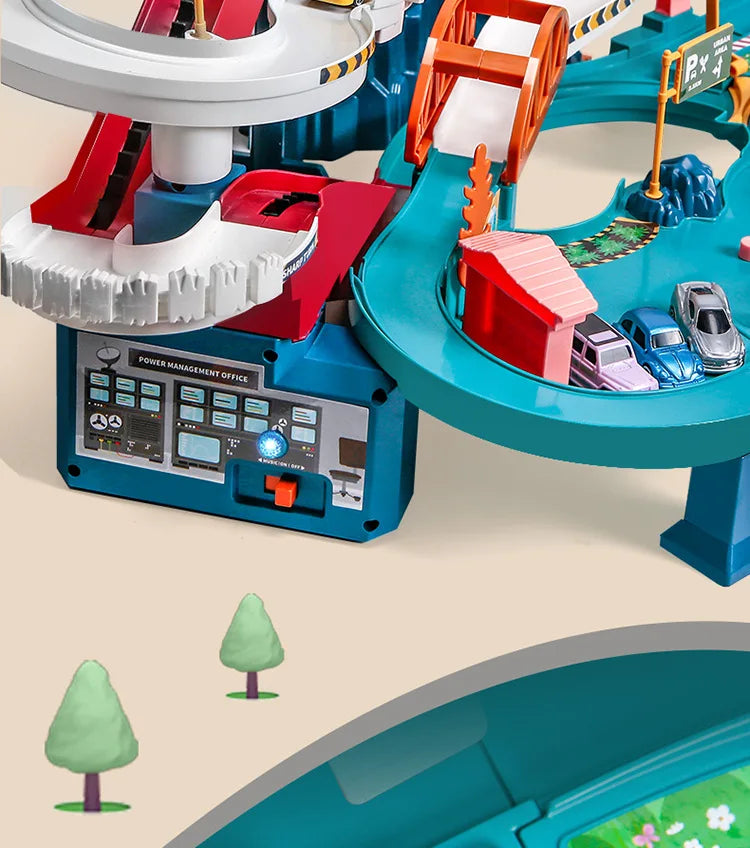 Kids' Interactive Car Play Track Set