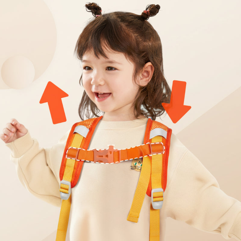 Kids' Lightweight School Backpack with Bottle Holder