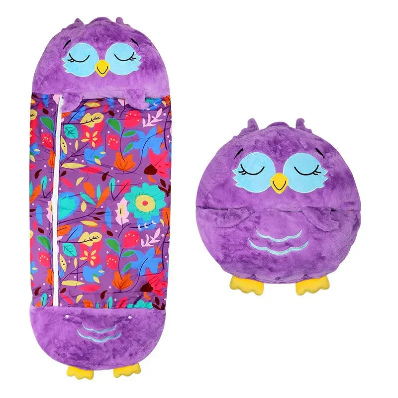 Kids' SleepyBuddy 2-in-1 Sleeping Bag & Cuddle Toy