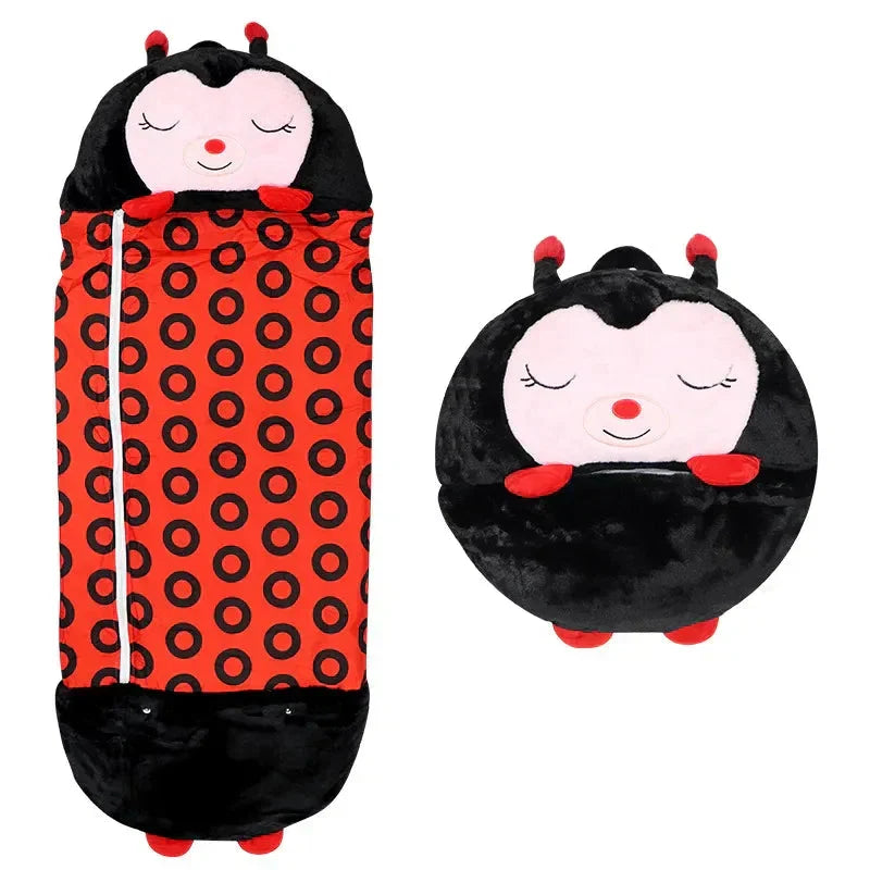Kids' SleepyBuddy 2-in-1 Sleeping Bag & Cuddle Toy