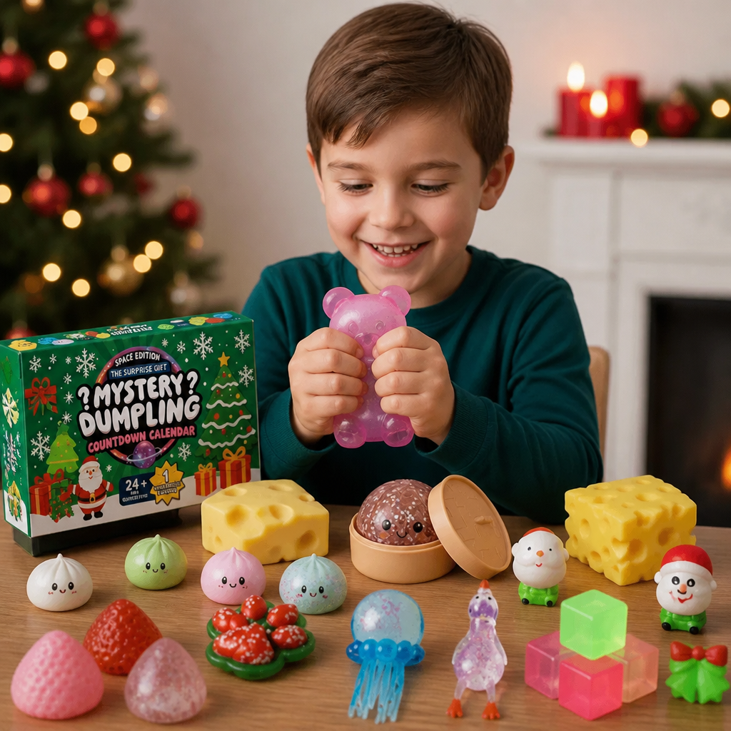 Kids' Soft Christmas Advent Calendar – 24 Days Full of Surprises