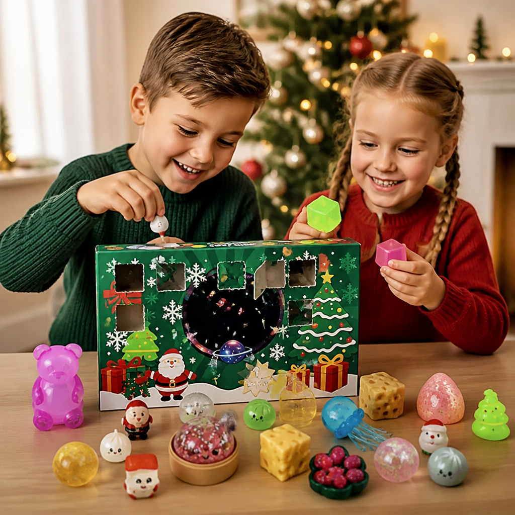 Kids' Soft Christmas Advent Calendar – 24 Days Full of Surprises