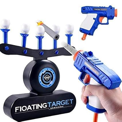 Kletshuts AirshotToy: Floating Ball Air Shot Target Shooting Toy Game Set