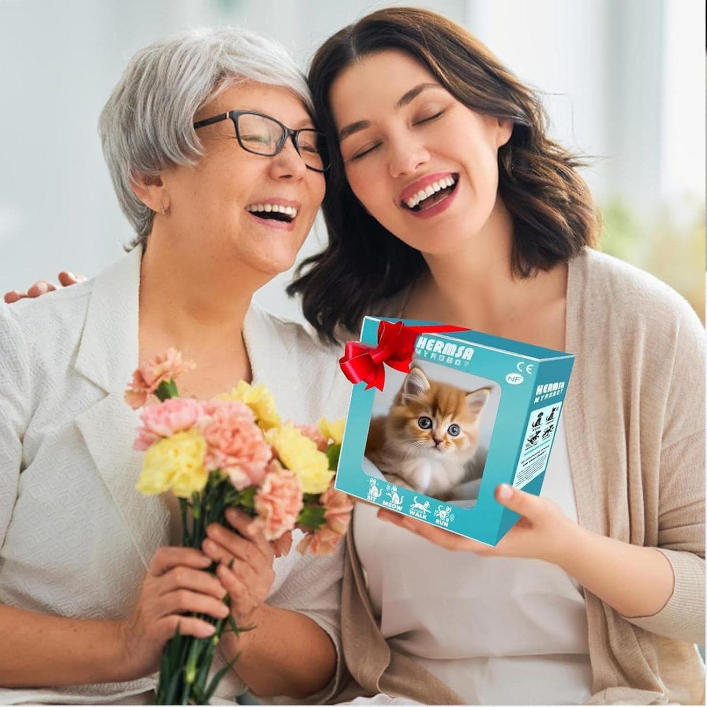 Kletshuts PetMate - Interactive Smart Lifelike Feline Friend