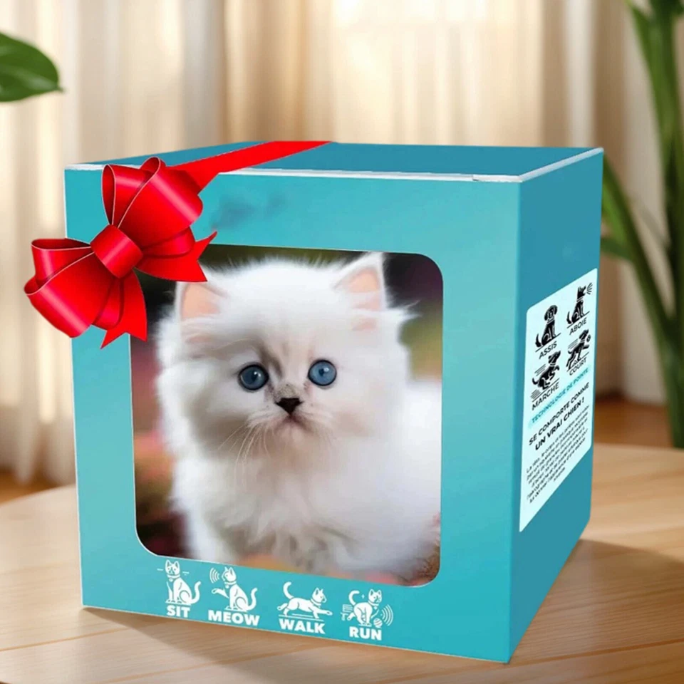 Kletshuts PetMate - Interactive Smart Lifelike Feline Friend