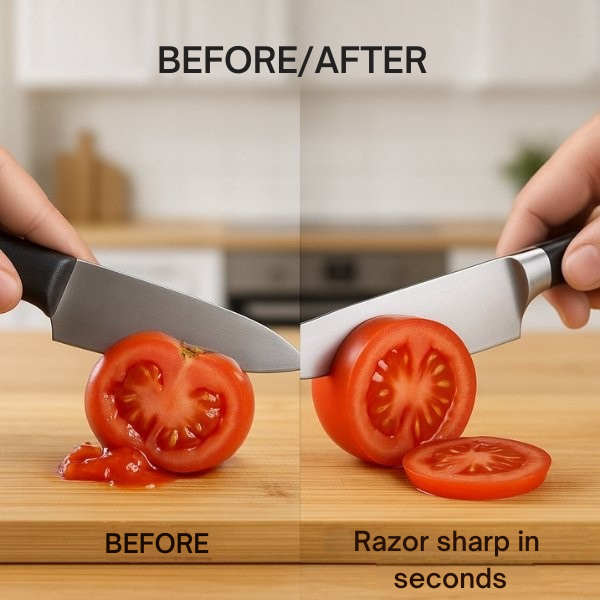 Knife Sharpening | Rolling Knife Sharpener | Fast & Precise Sharpening | KlingenKraft