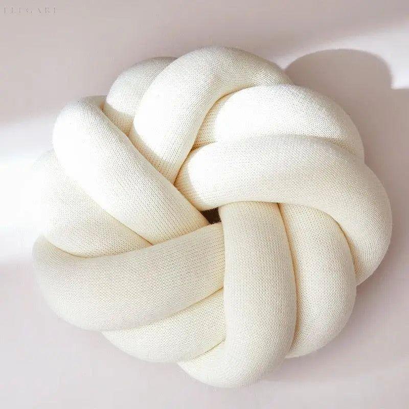 Knot Decorative Pillow - Cotton Blend - Novelty Home Decor - Image 5