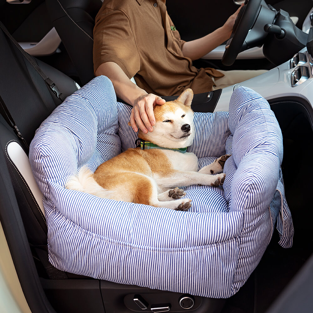 Large Dog Car Seat - Portable, Cosy Cushion for Trips