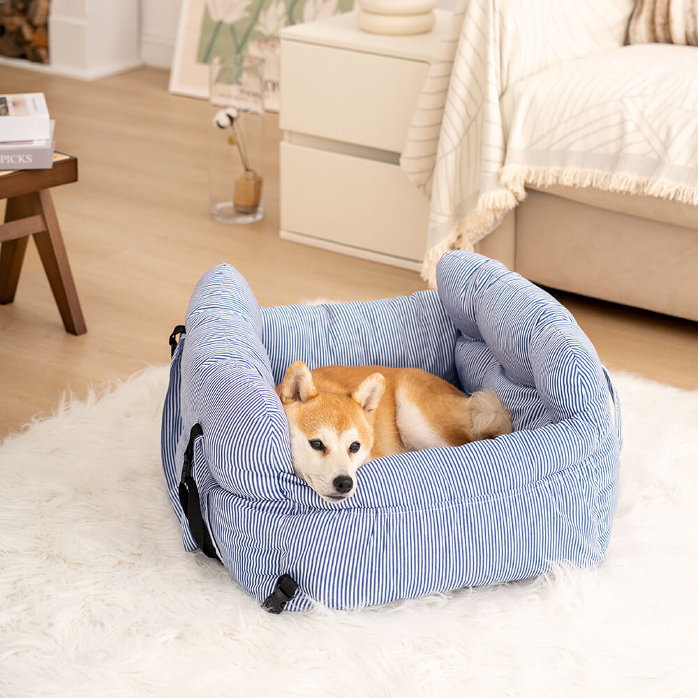 Large Dog Car Seat - Portable, Cosy Cushion for Trips
