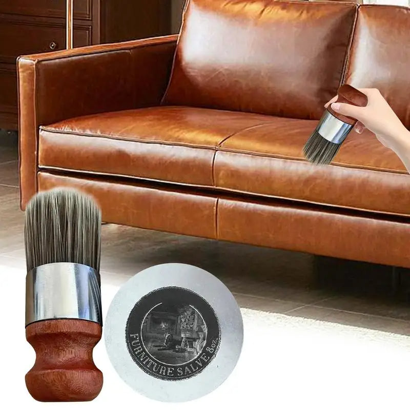 Leather Furniture Repair Salve with Beeswax & Shea Butter