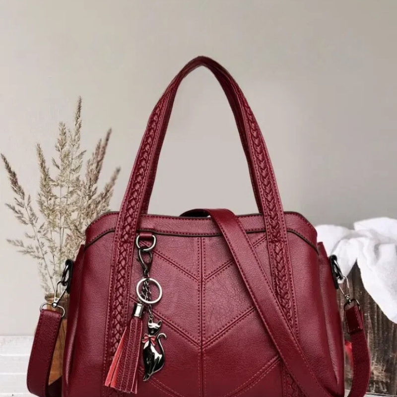 Leather Handbag | Women's Handbag | Spacious and Organized | Freja