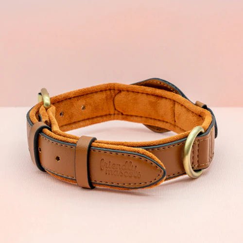 Leather Smart Tracker Dog Collar - Adjustable Pet Safety Collar - Stylish Pet Accessory - Image 4