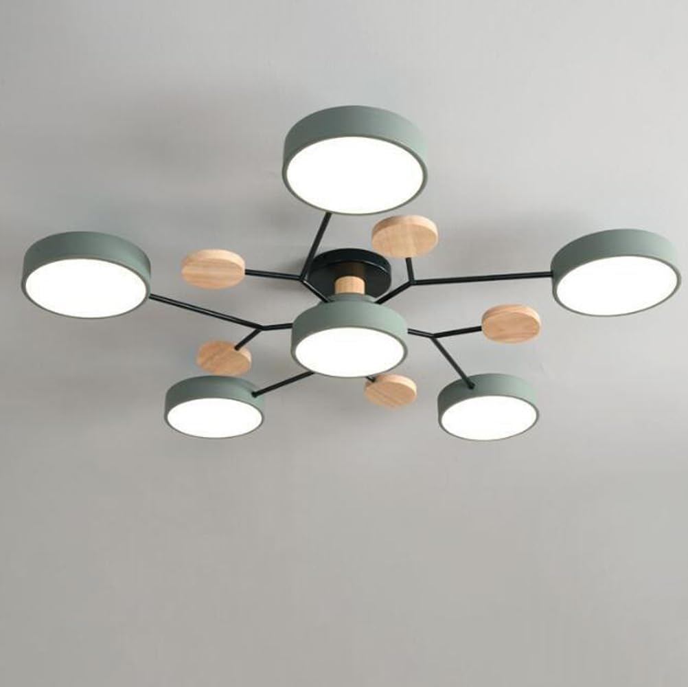 LED Ceiling Light - Iron & Acrylic - Modern Flush Mount - Multi-Head Design - Image 18
