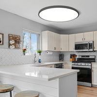 LED Ceiling Light - Ultra Thin Round - Modern Flush Mount Fixture
