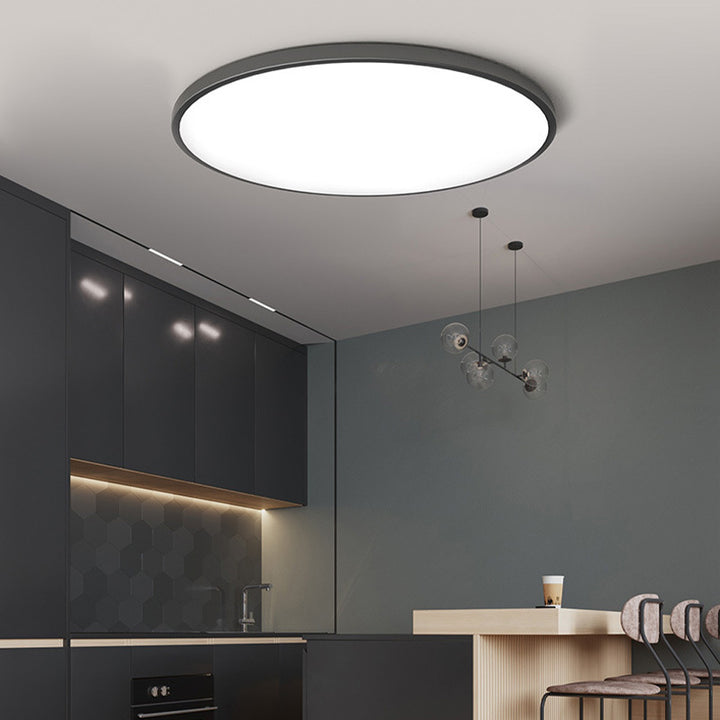 LED Ceiling Light - Ultra Thin Round - Modern Flush Mount Fixture - Image 2