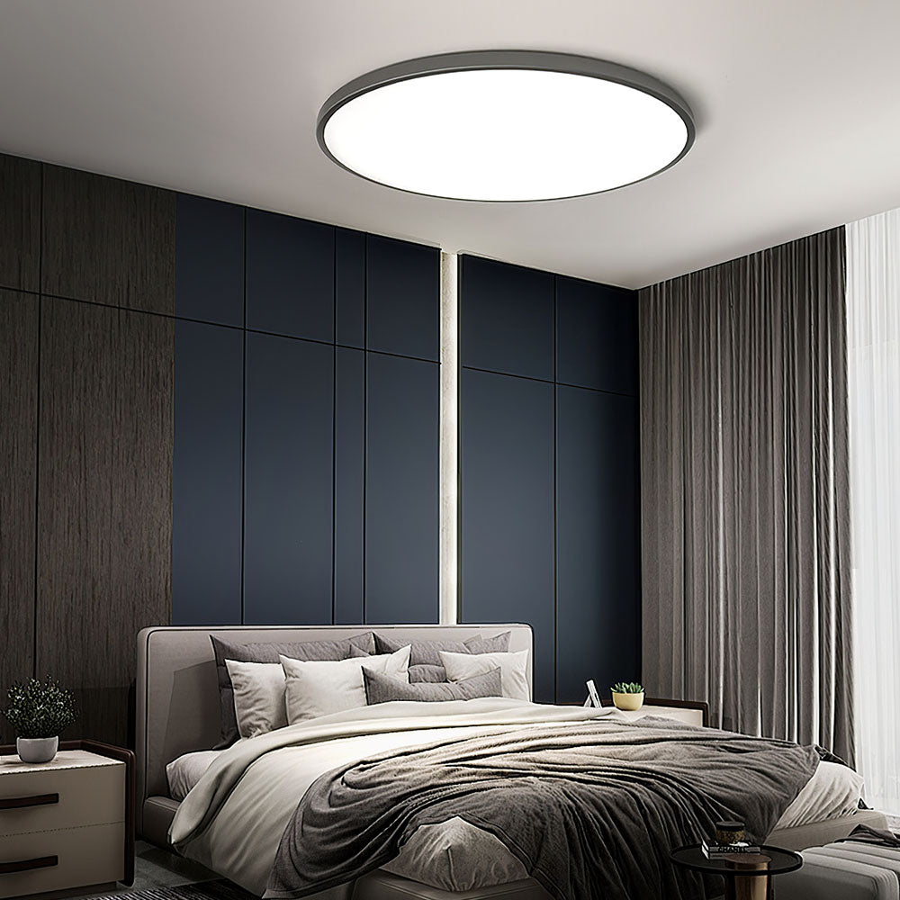 LED Ceiling Light - Ultra Thin Round - Modern Flush Mount Fixture - Image 3