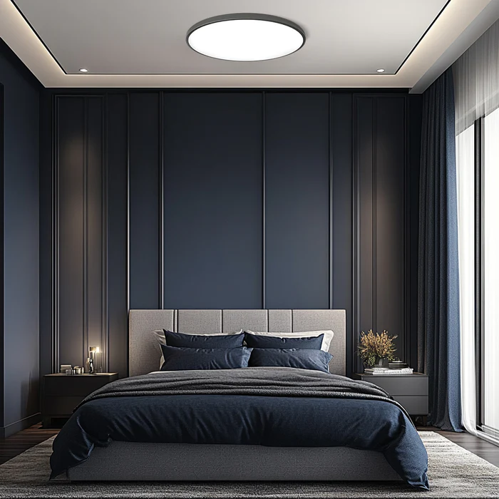 LED Ceiling Light - Ultra Thin Round - Modern Flush Mount Fixture - Image 5