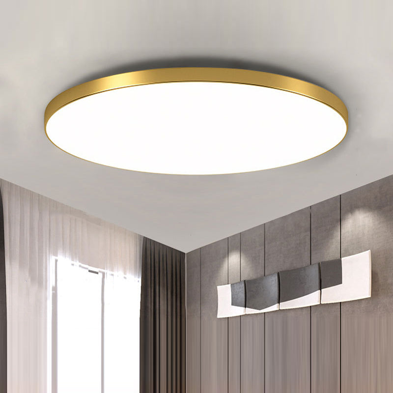 LED Ceiling Light - Ultra Thin Round - Modern Flush Mount Fixture - Image 9