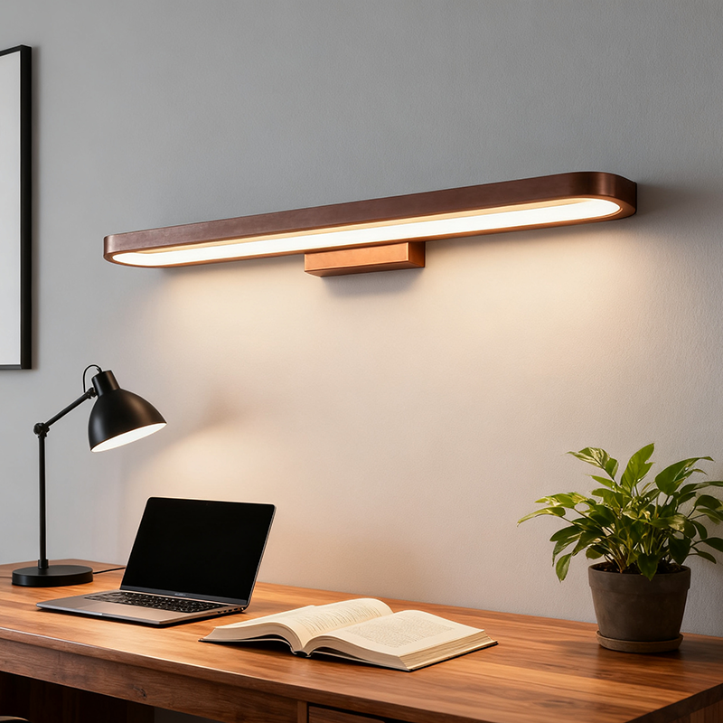 LED Linear Wall Light - Modern Aluminium Vanity Light - Stylish Integrated Fixture - Image 2