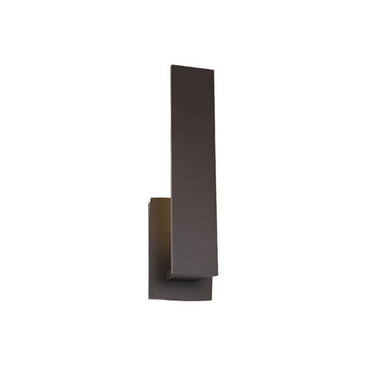 LED Outdoor Wall Sconce - Die-Cast Aluminum - Modern Waterproof Lighting - Rectangular - Image 1