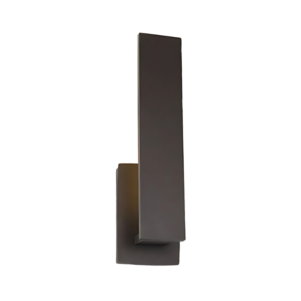 LED Outdoor Wall Sconce - Die-Cast Aluminum - Modern Waterproof Lighting - Rectangular - Image 2