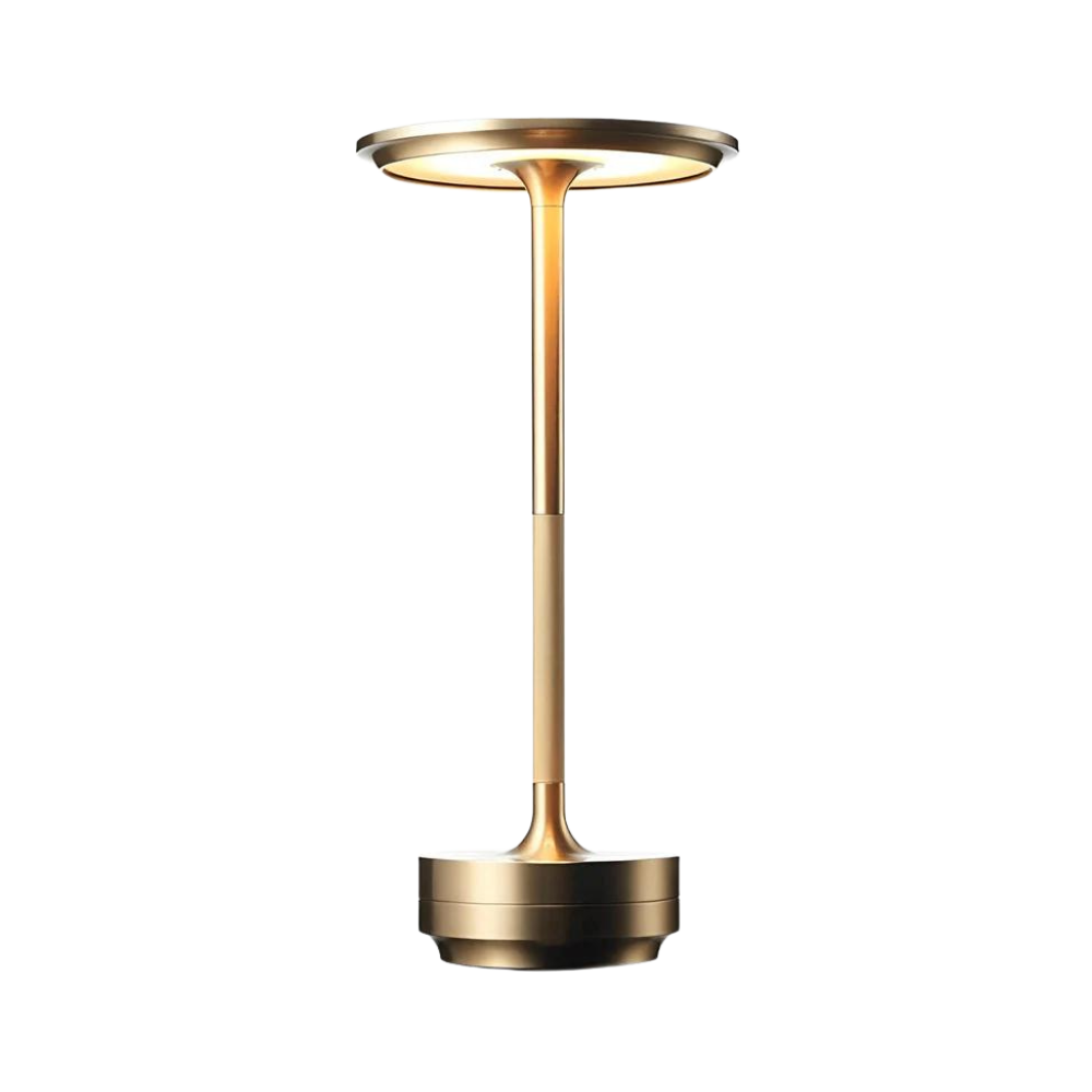LED Rechargeable Table Lamp - Aluminum Alloy - Modern Style - Wireless Accent Light - Image 6