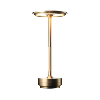 LED Rechargeable Table Lamp - Aluminum Alloy - Modern Style - Wireless Accent Light