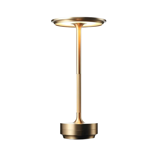 LED Rechargeable Table Lamp - Aluminum Alloy - Modern Style - Wireless Accent Light - Image 6