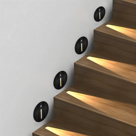 LED Stair Light - Recessed Step Lighting - Modern Sensor Light - Image 1